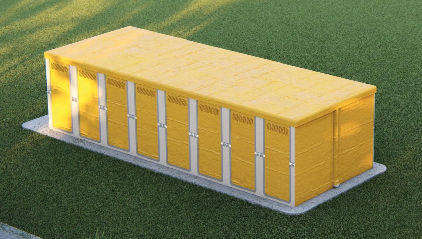 SNEL — a modular yellow sanitation station for post-disaster relief