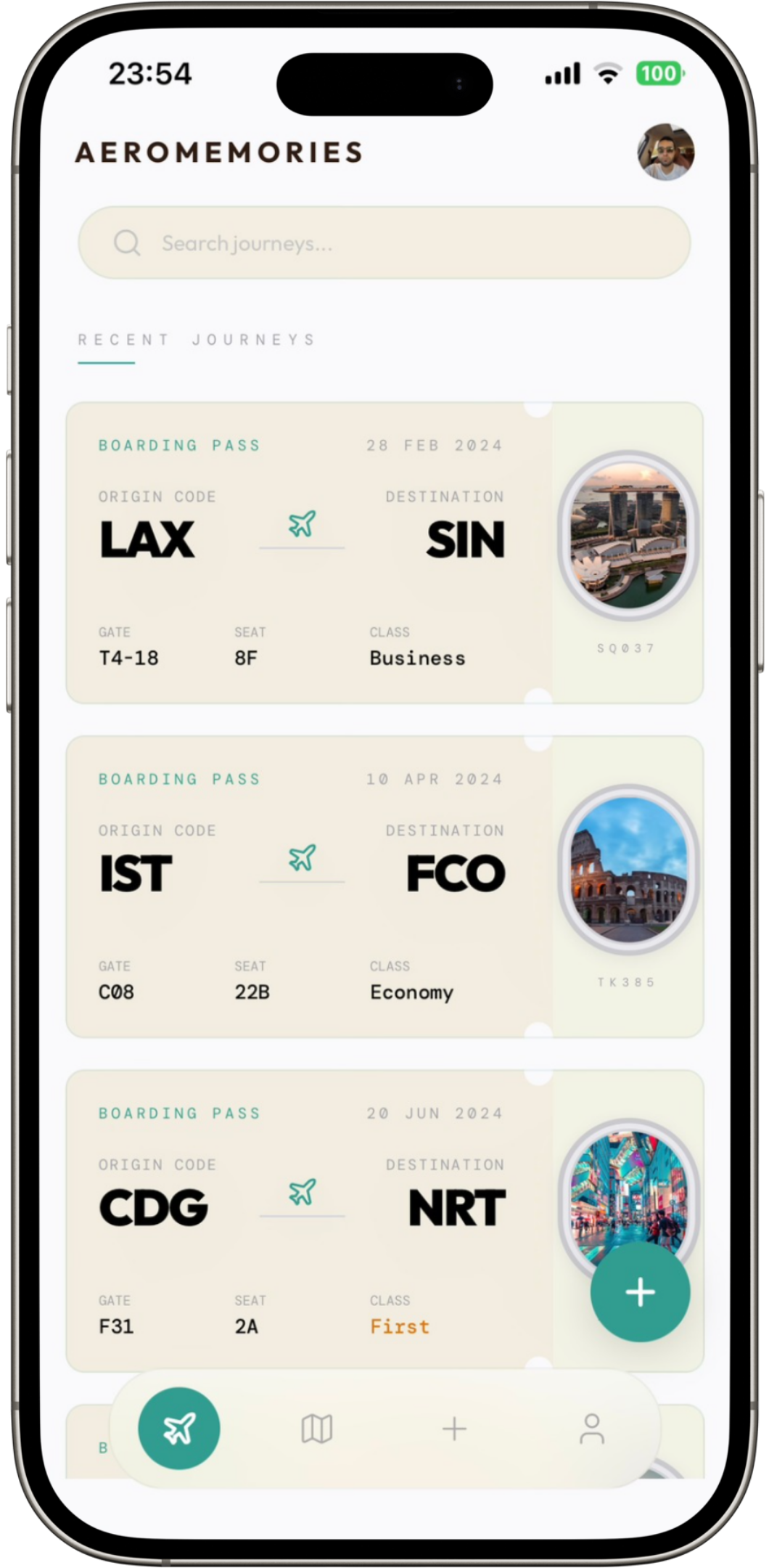 AeroMemories screen 4