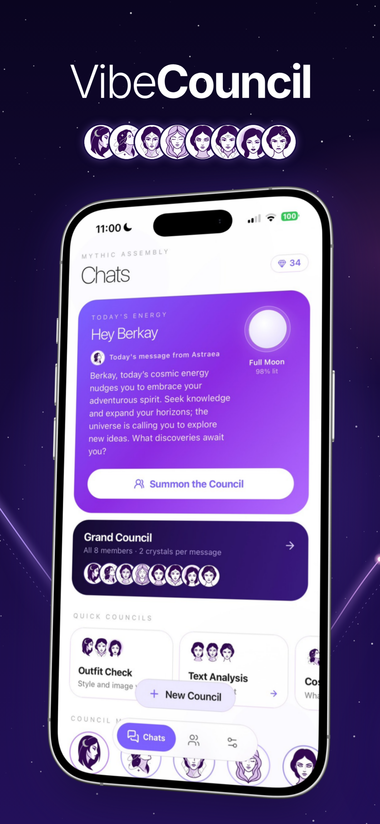 VibeCouncil screen 2